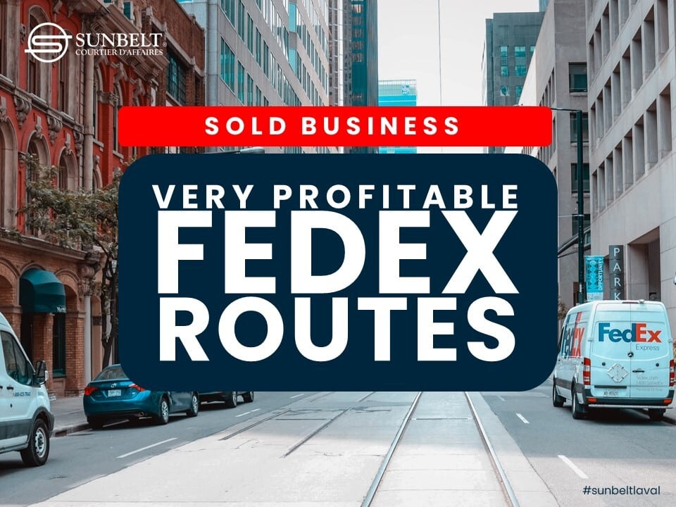 Profitable FEDEX Routes For Sale Sunbelt Laval 1 Courtier d
